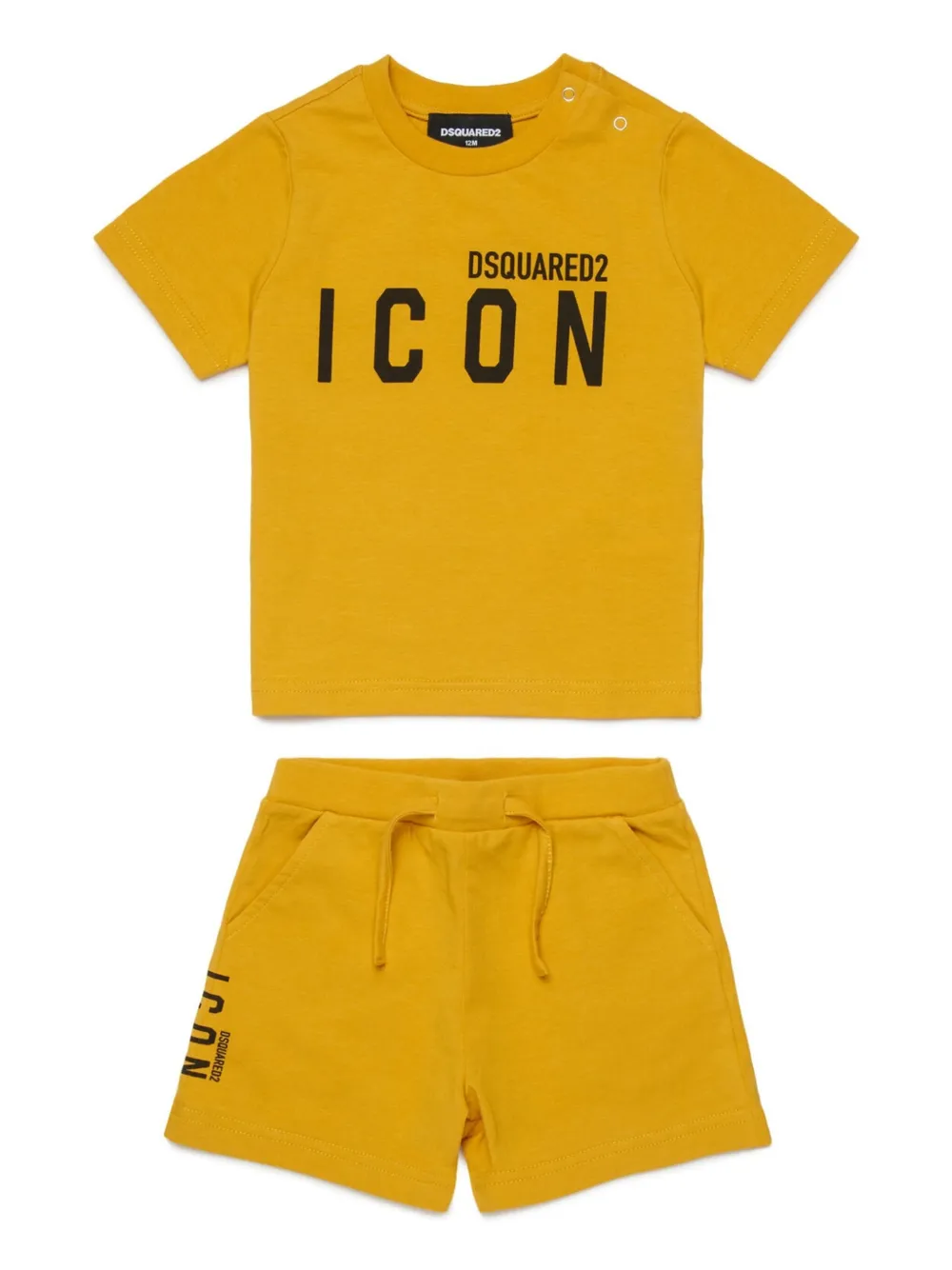 DSQUARED2 KIDS Icon-print shorts (set of two) | Orange | Image 1
