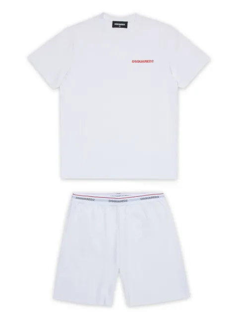 DSQUARED2 KIDS pijama con logo estampado