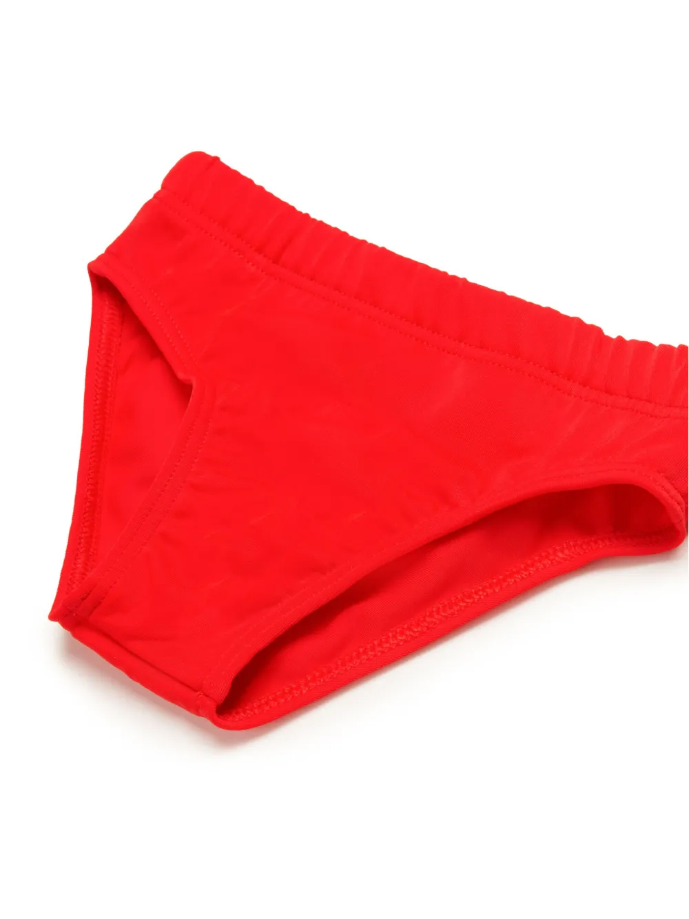 Diesel Kids Zwembroek met logoprint Rood