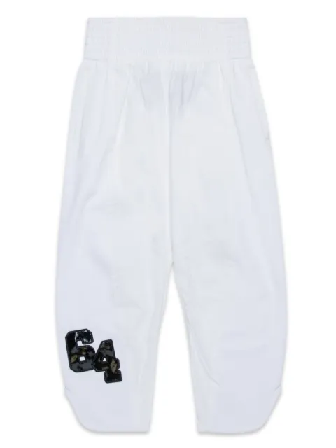 DSQUARED2 KIDS pantalones con aplique del logo
