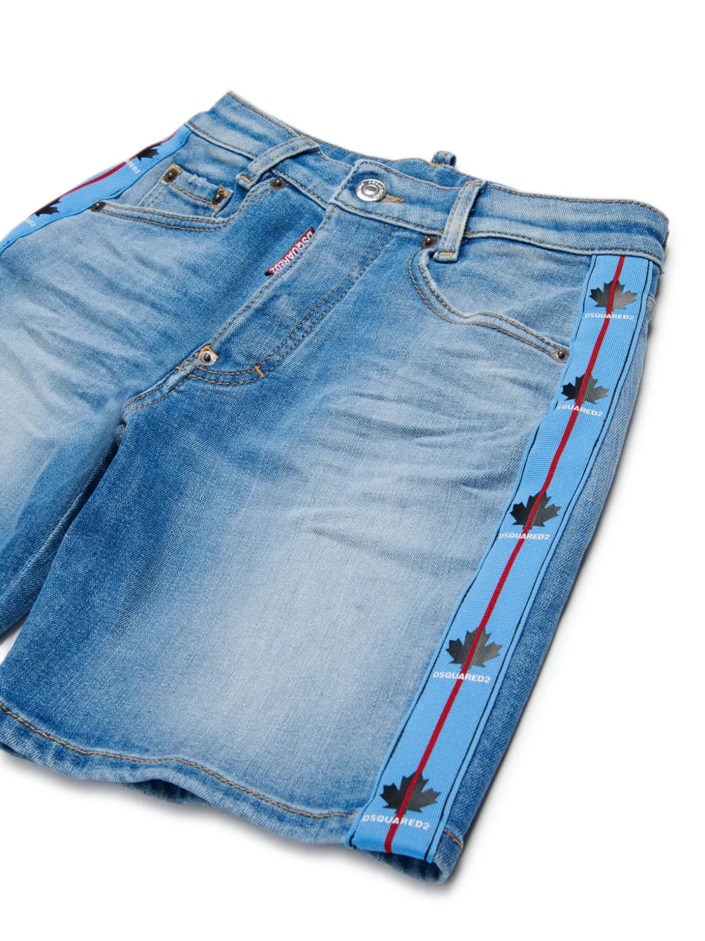 DSQUARED2 KIDS Spijkershorts Blauw