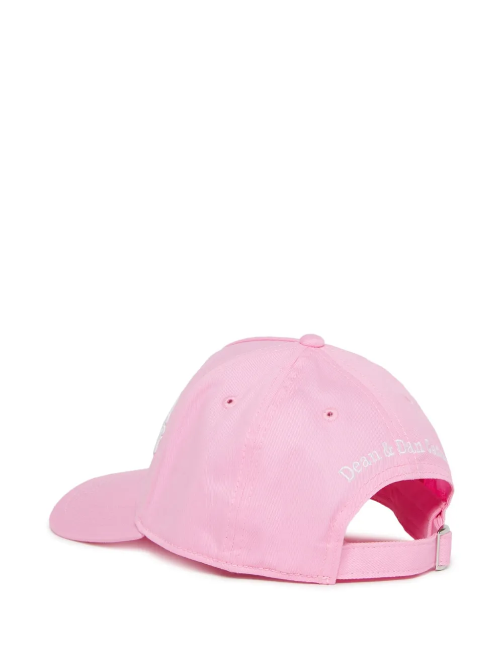 DSQUARED2 KIDS logo-embroidered cap - Roze