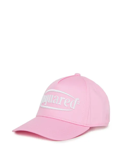DSQUARED2 KIDS logo-embroidered cap