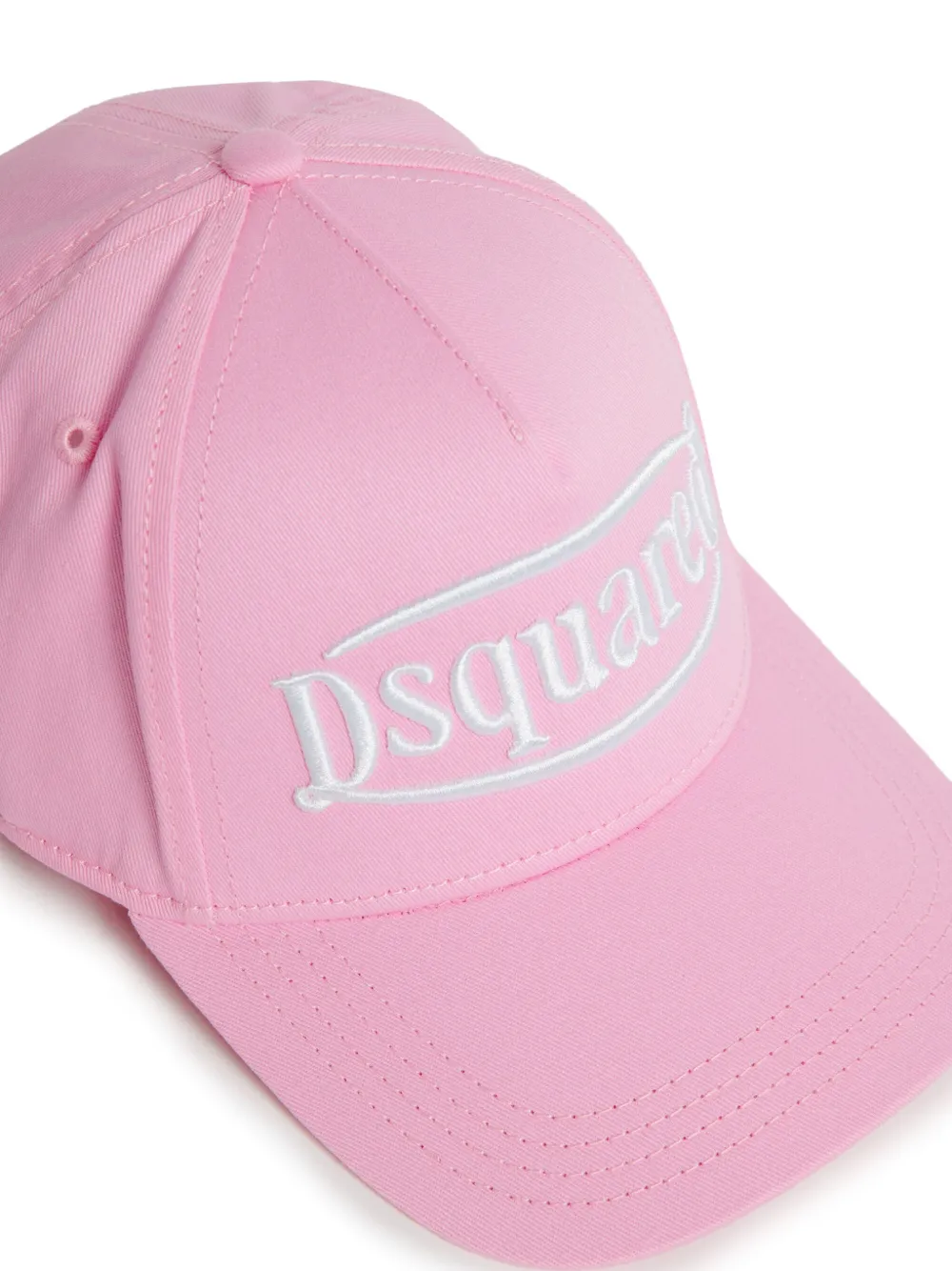 DSQUARED2 KIDS Pet met geborduurd logo Roze