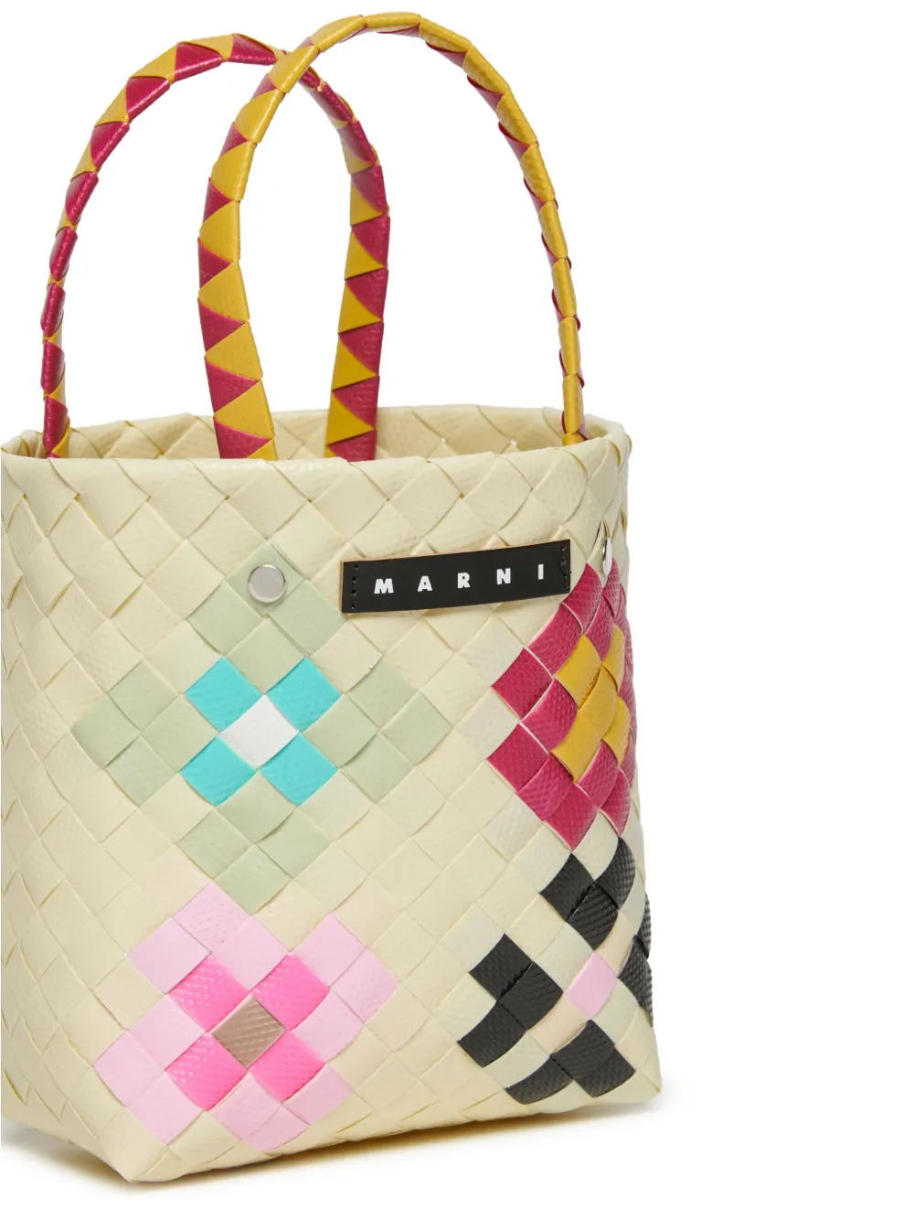 Marni Kids Blossom Macro shopper Beige