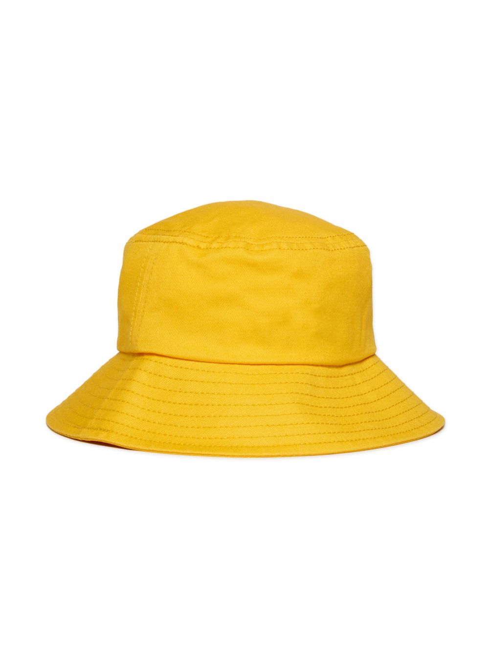 Marni Kids logo bucket hat - Yellow