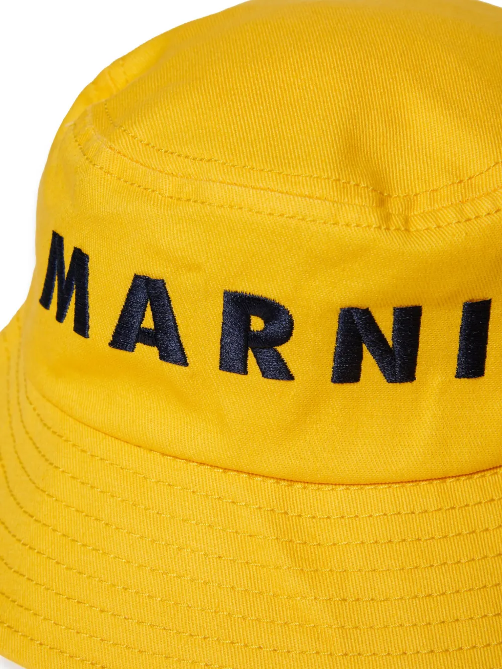 MARNI LOGO BUCKET HAT