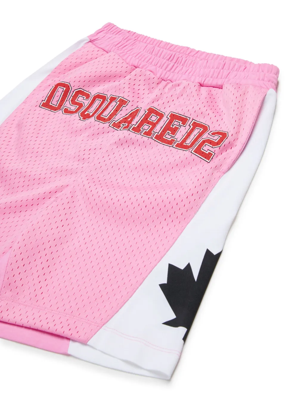 DSQUARED2 KIDS Shorts met logoprint Roze