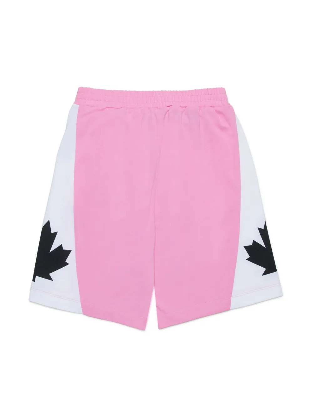 DSQUARED2 KIDS Shorts met logoprint - Roze