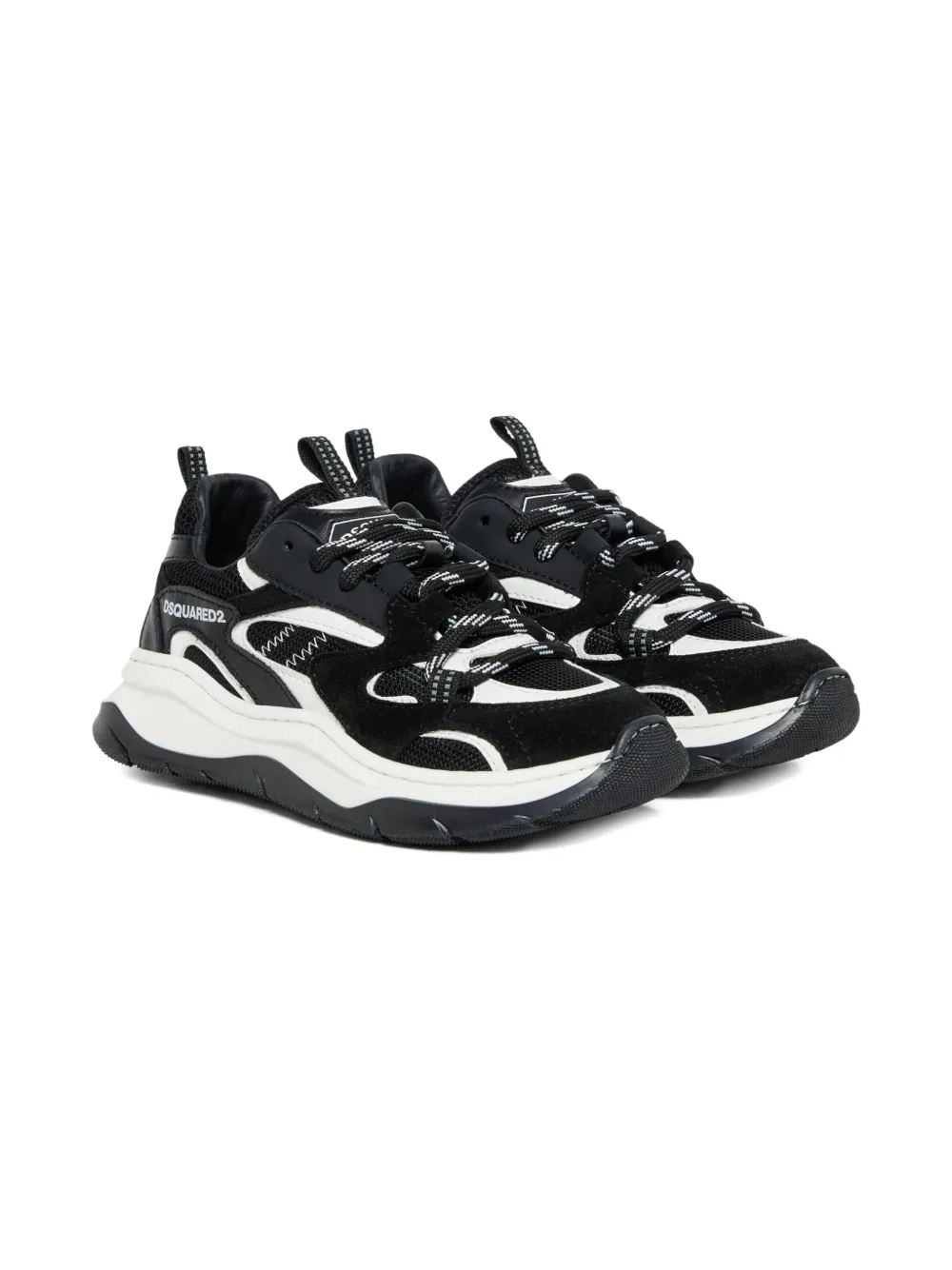 DSQUARED2 KIDS Bubble sneakers Zwart