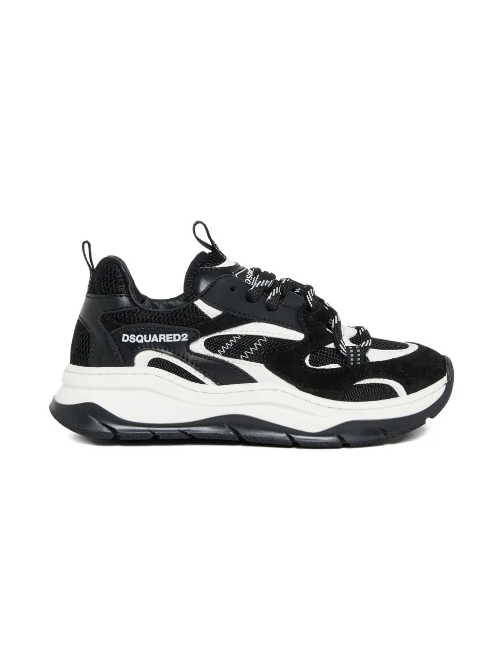 DSQUARED2 KIDS Bubble sneakers - Zwart