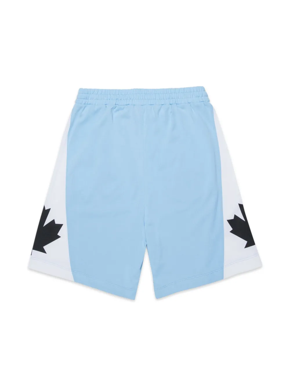 DSQUARED2 KIDS Shorts met logoprint - Blauw