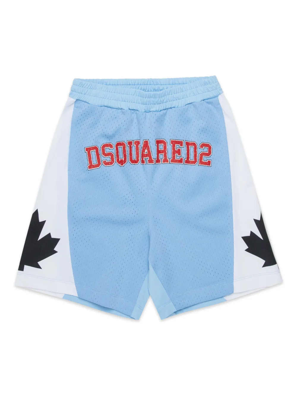 DSQUARED2 KIDS Shorts met logoprint Blauw