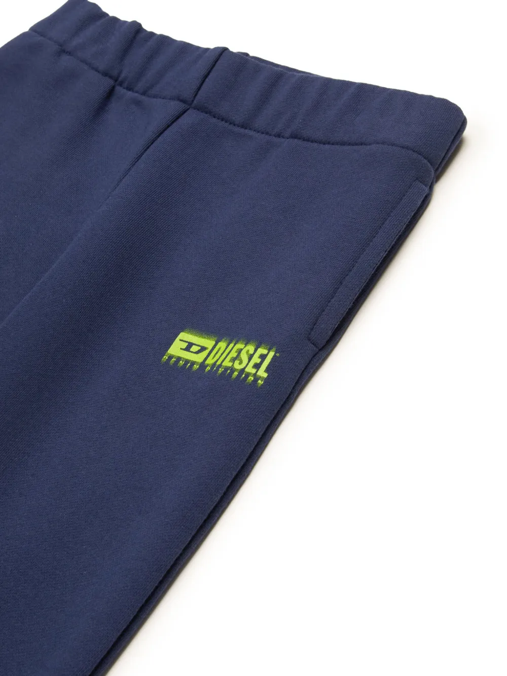 Diesel Kids Trainingsbroek met logoprint Blauw