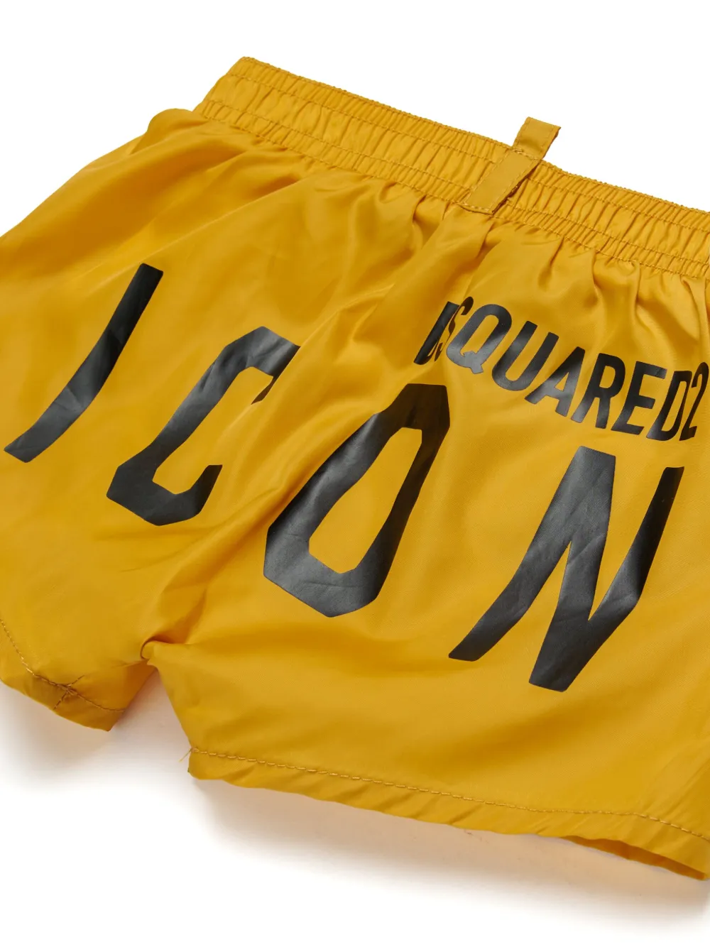 DSQUARED2 KIDS logo-print Swim Shorts | Yellow | FARFETCH