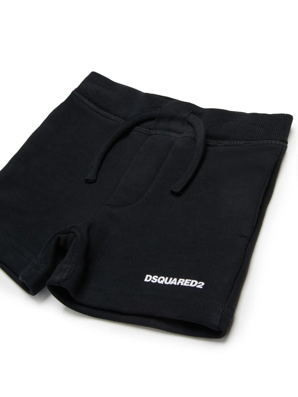 DSQUARED2 KIDS Shorts met logoprint Zwart