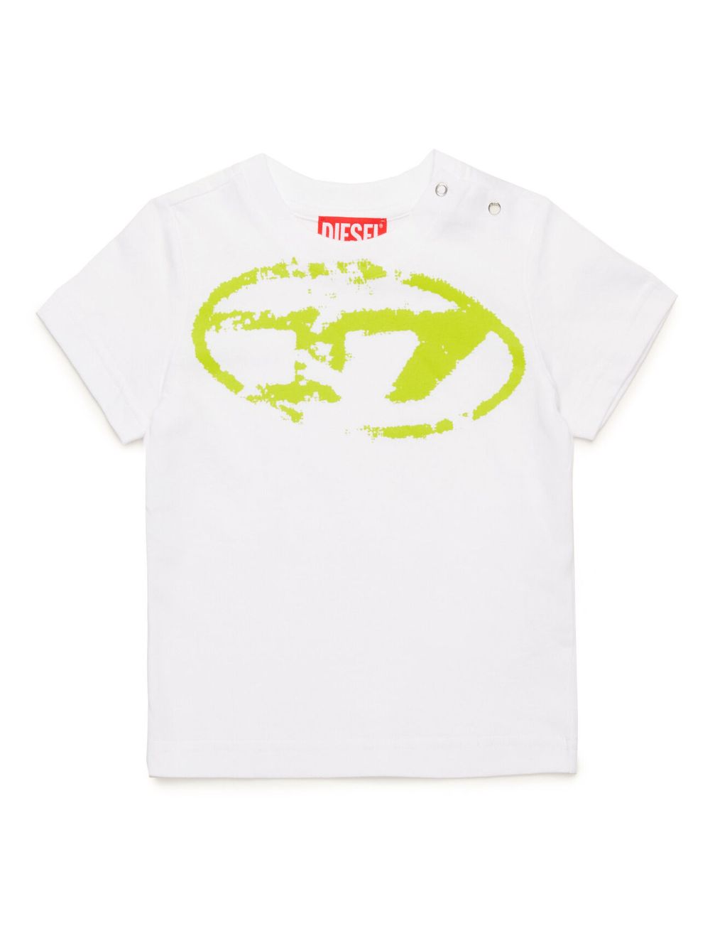 Diesel Kids logo-print T-shirt - White