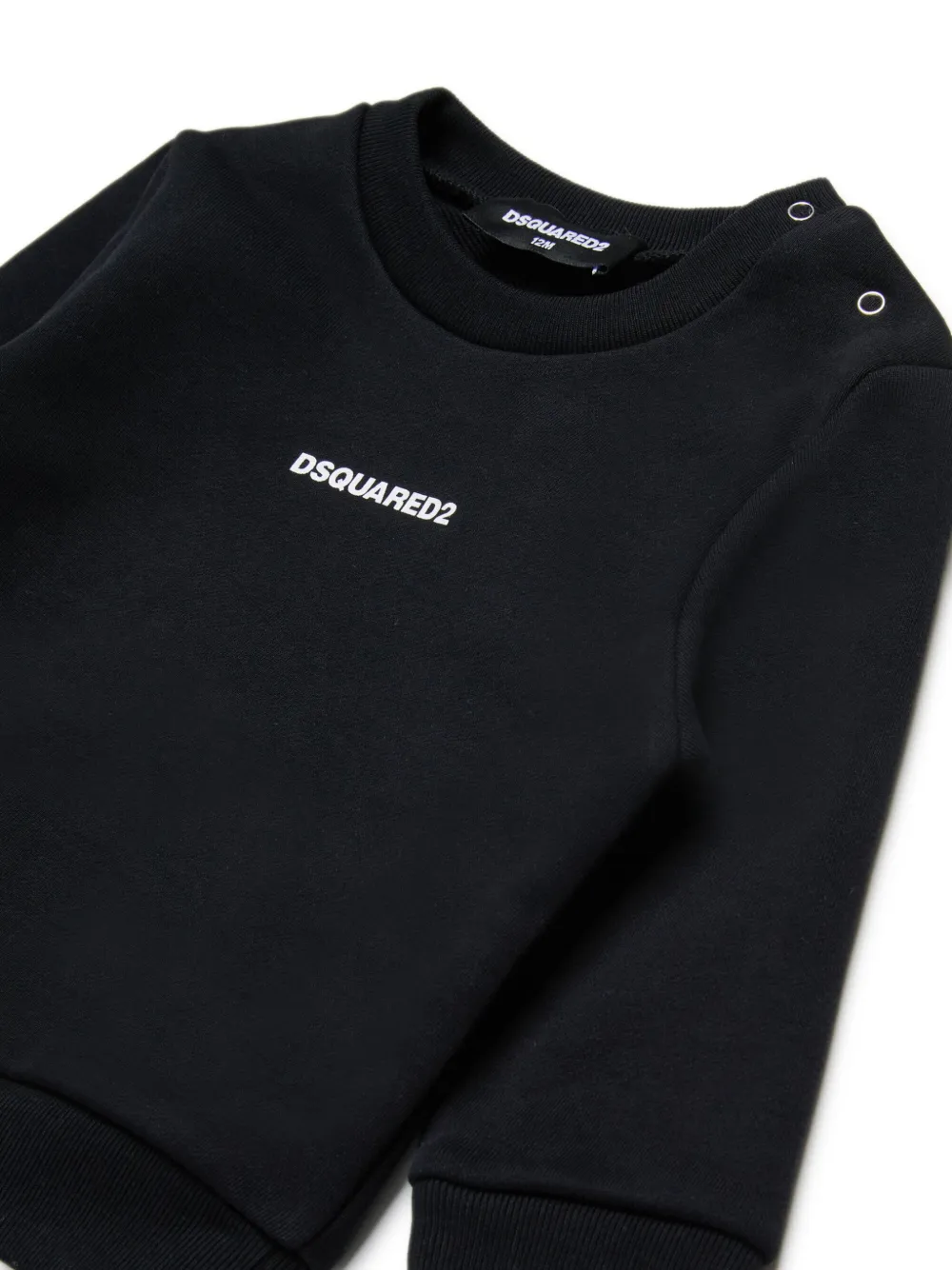 DSQUARED2 KIDS Sweater met logoprint Zwart