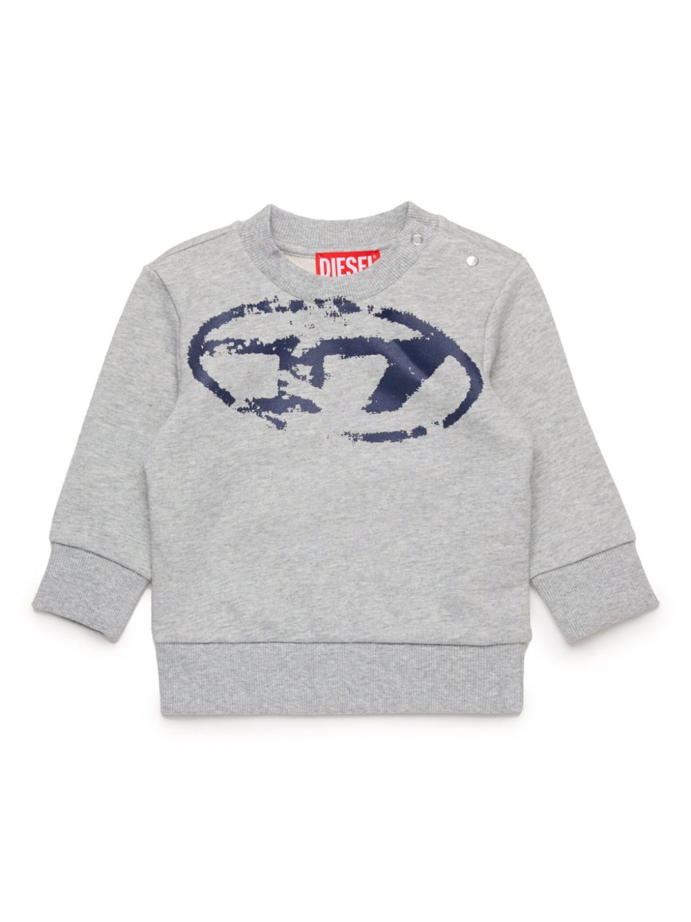 Diesel Kids logo-print sweatshirt - Grey