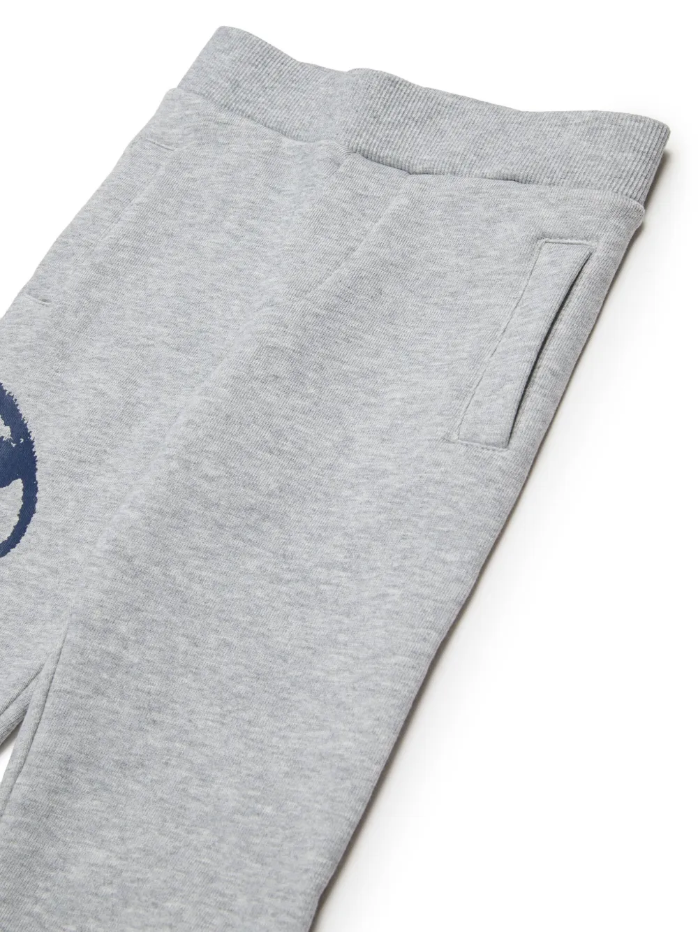 Diesel Kids Trainingsbroek met logoprint Grijs