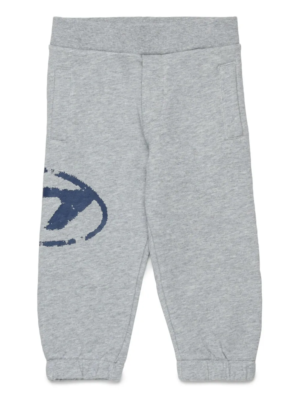 Diesel Kids Trainingsbroek met logoprint Grijs