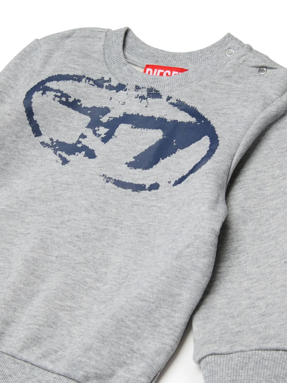 Diesel Kids Trainingspak met logo Grijs