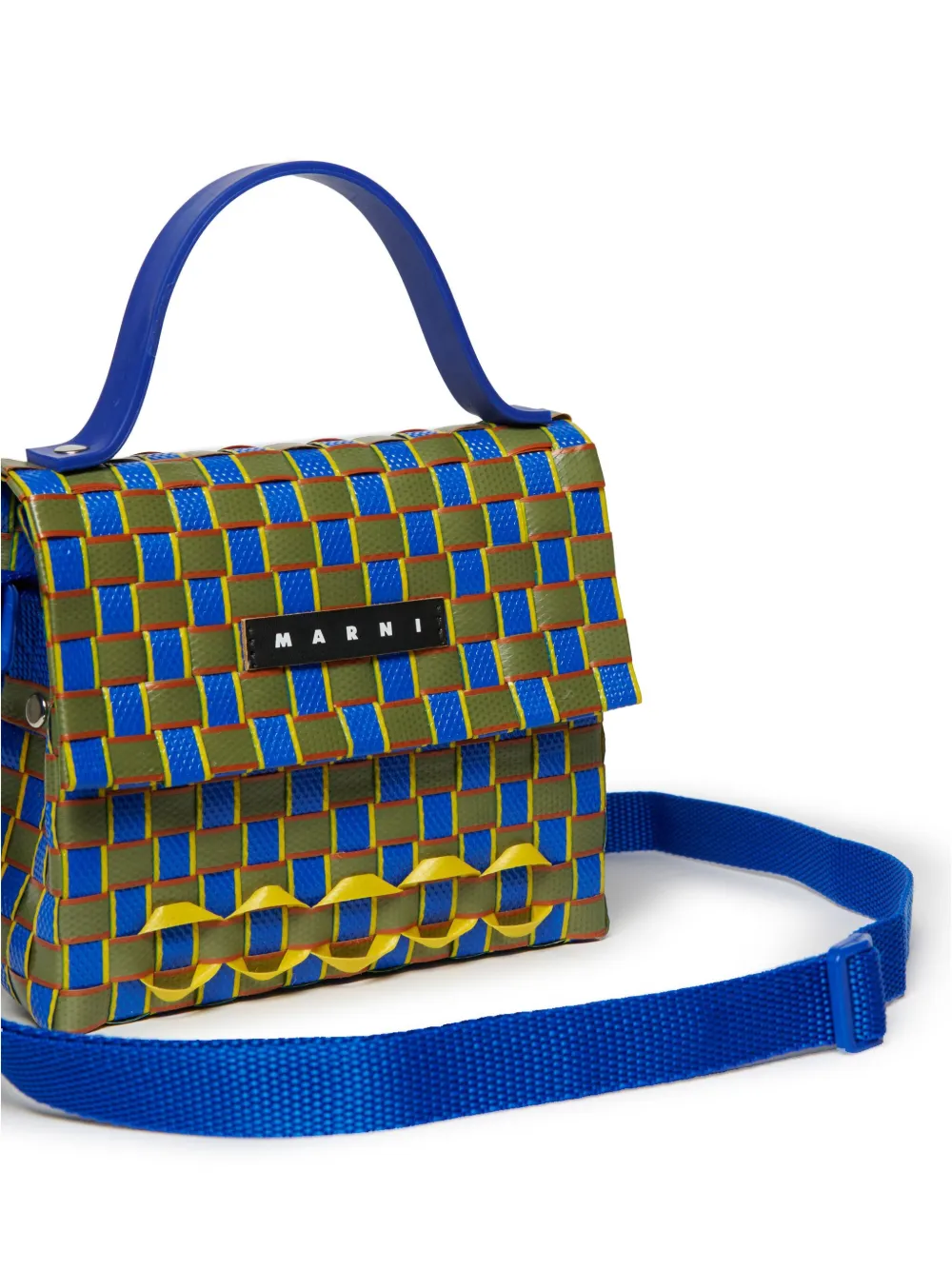 Marni Kids Joy Macro schoudertas Groen