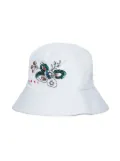 Marni Kids sequin-embellished bucket hat - White