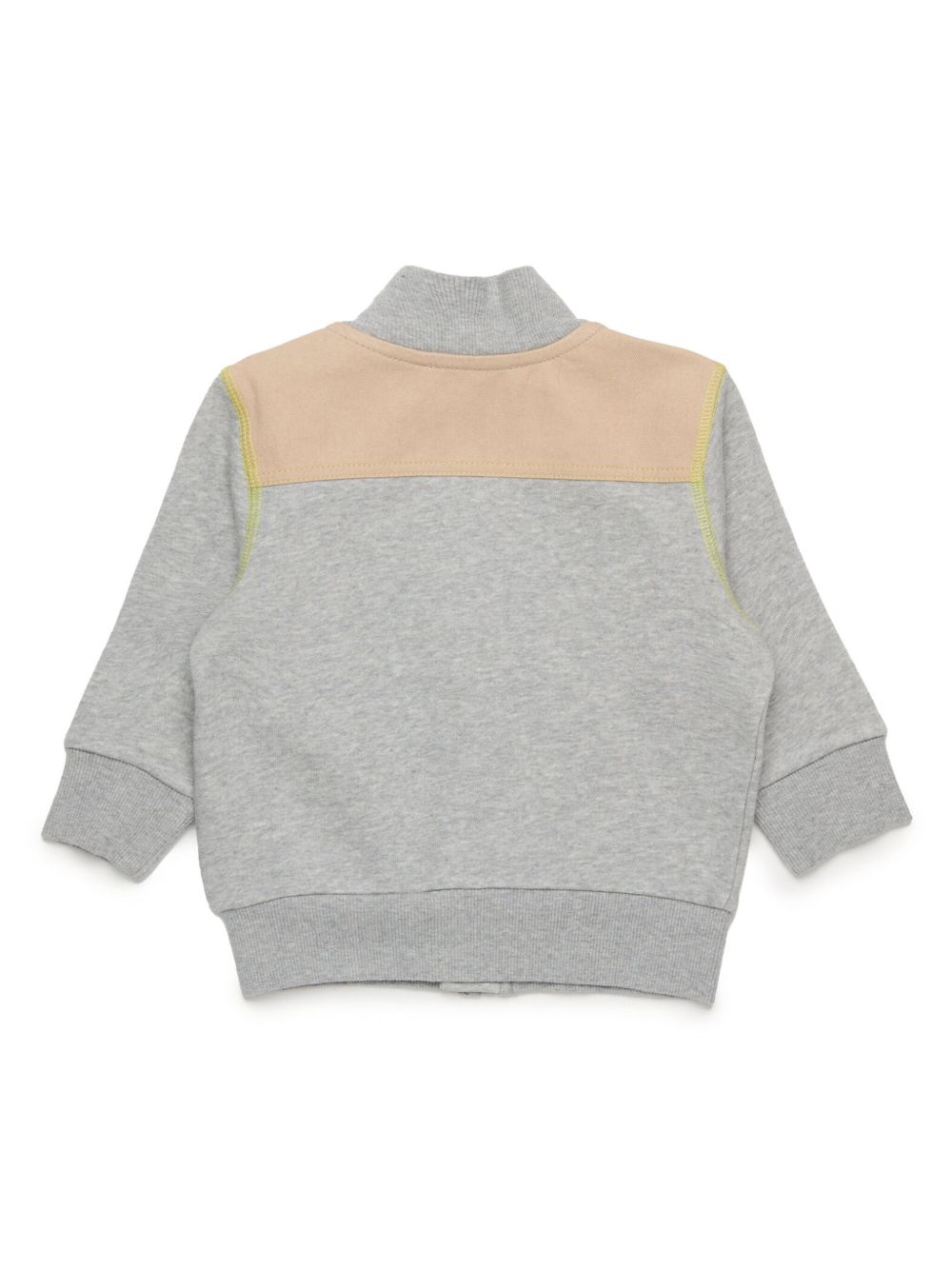 Diesel Kids Sweater met rits - Grijs