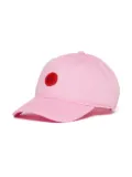 MAX&Co. Kids logo patch cap - Pink