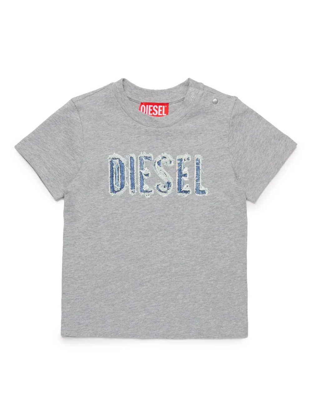 Image 1 of Diesel Kids logo-print T-shirt