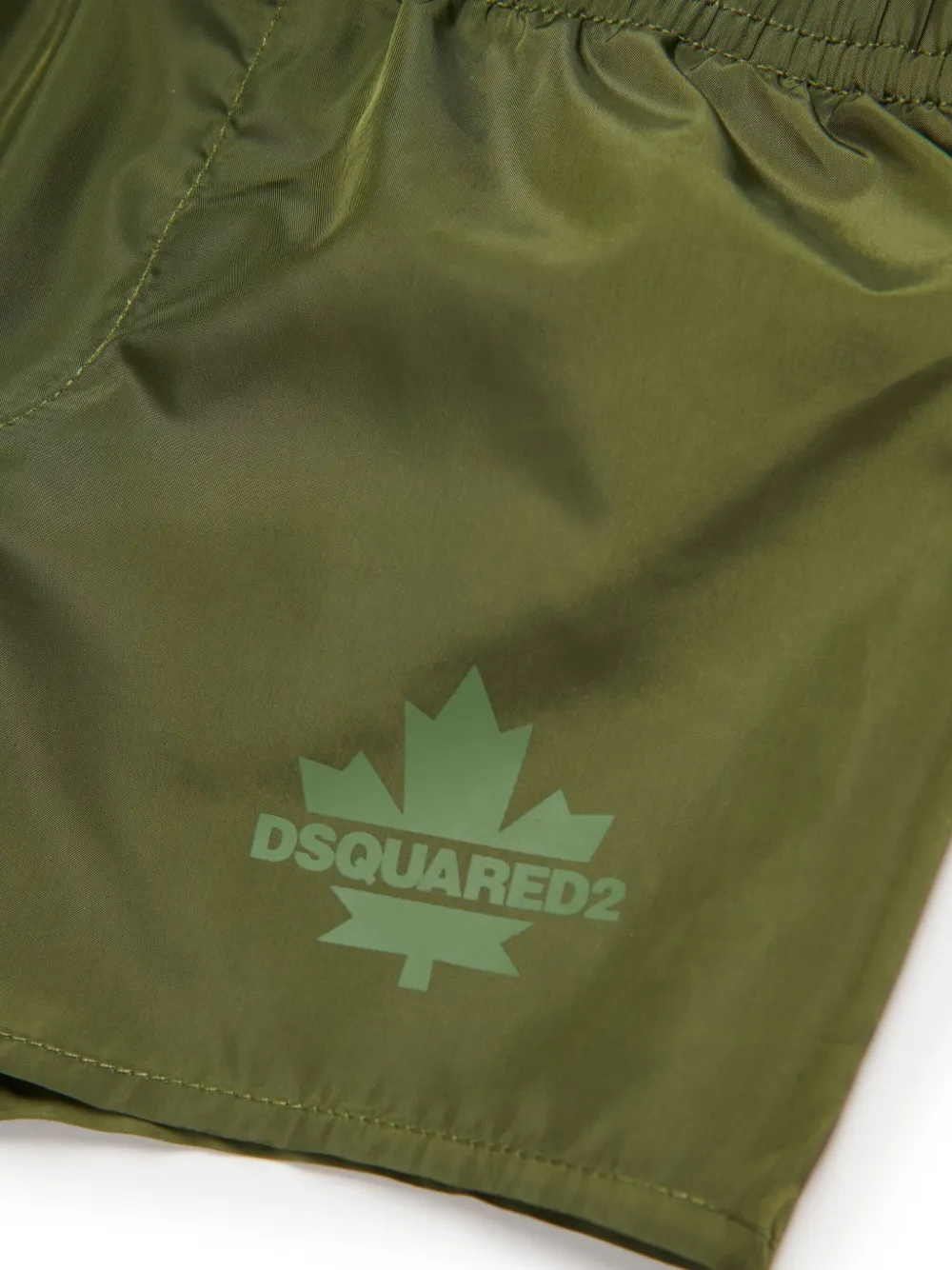 DSQUARED2 KIDS Zwembroek met logoprint Groen