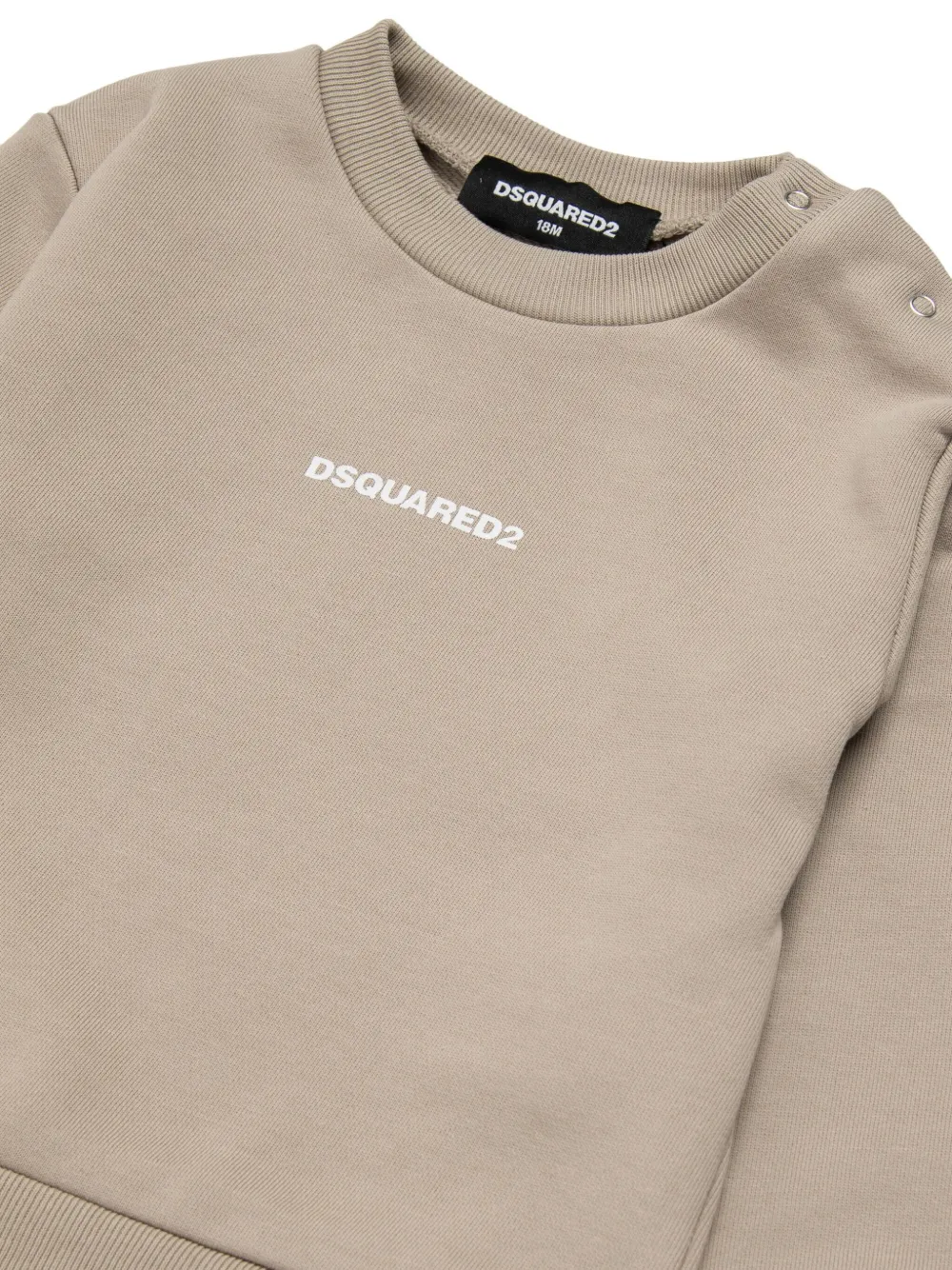 DSQUARED2 KIDS Sweater van katoen Beige