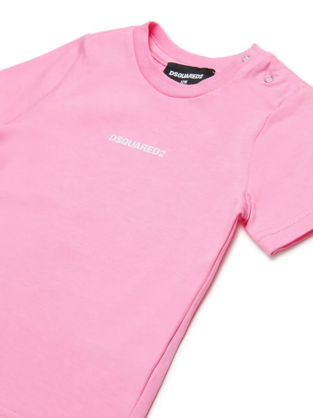 DSQUARED2 KIDS T-shirt met logoprint Roze