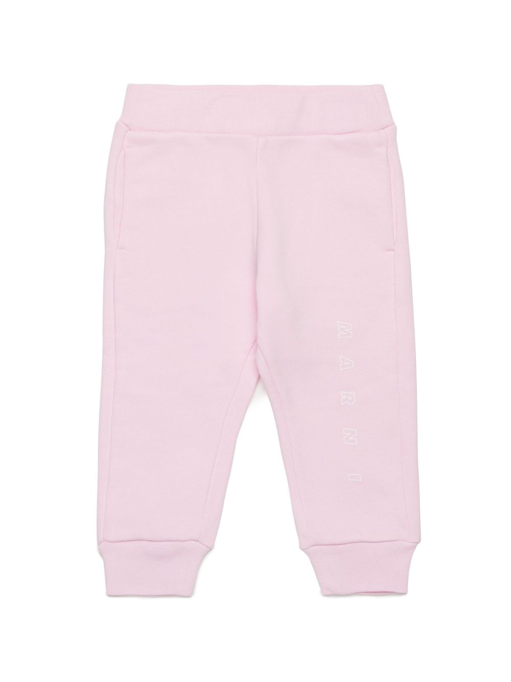 Marni Kids Trainingsbroek met logoprint Roze