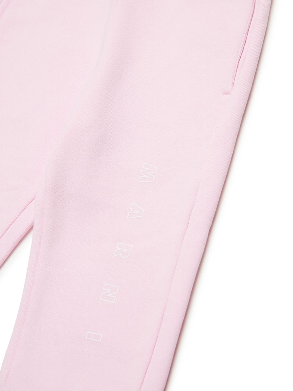 Marni Kids Trainingsbroek met logoprint Roze