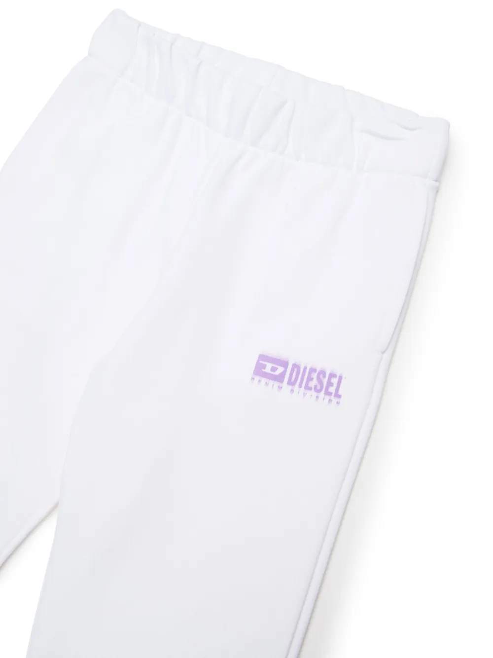 Diesel Kids Trainingsbroek met logo Wit