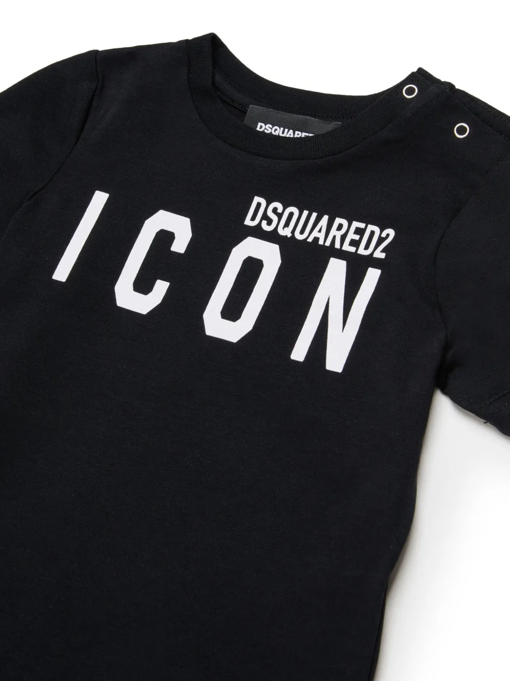 DSQUARED2 KIDS T-shirt met print Zwart