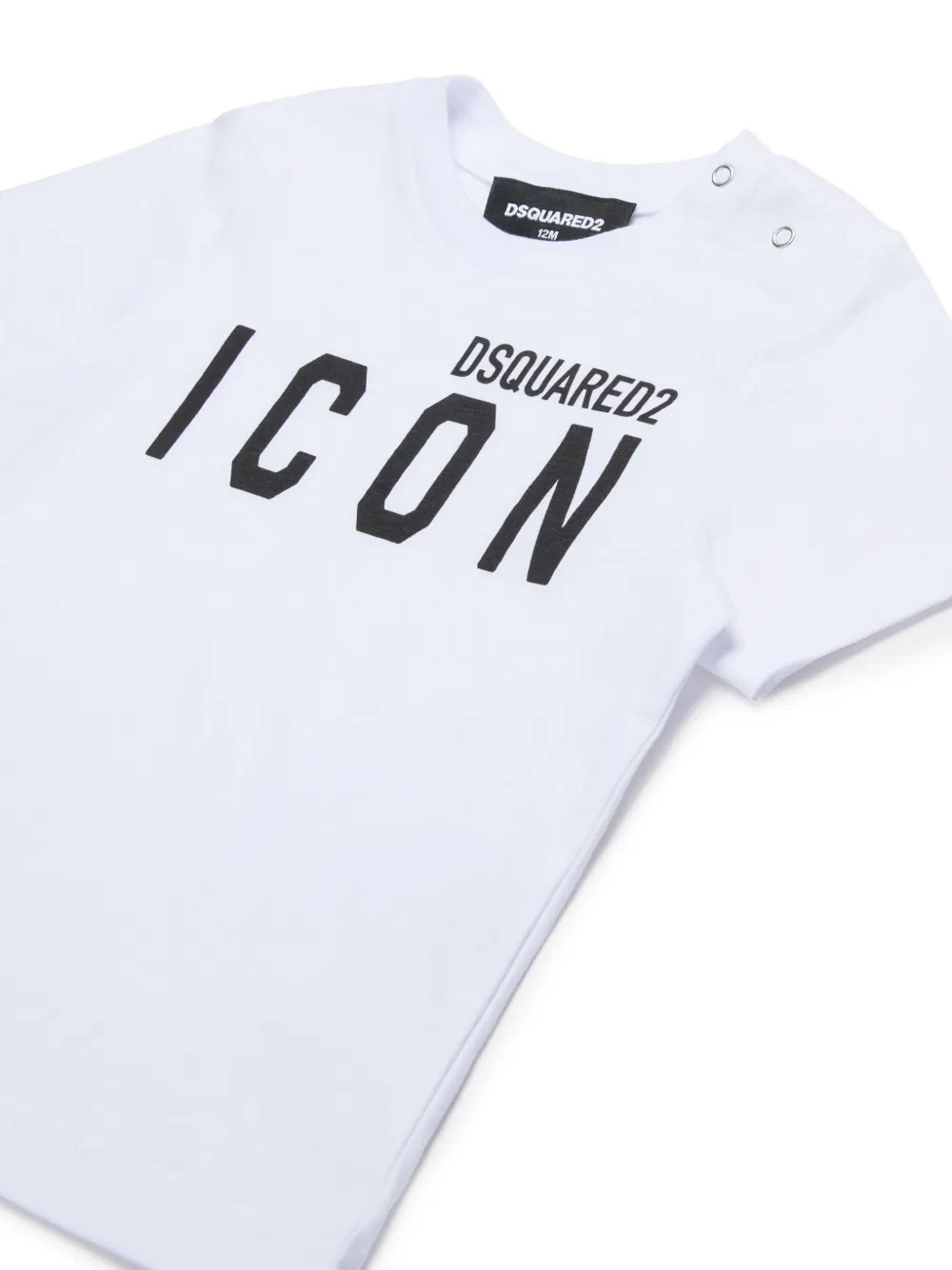 DSQUARED2 KIDS T-shirt met print Wit
