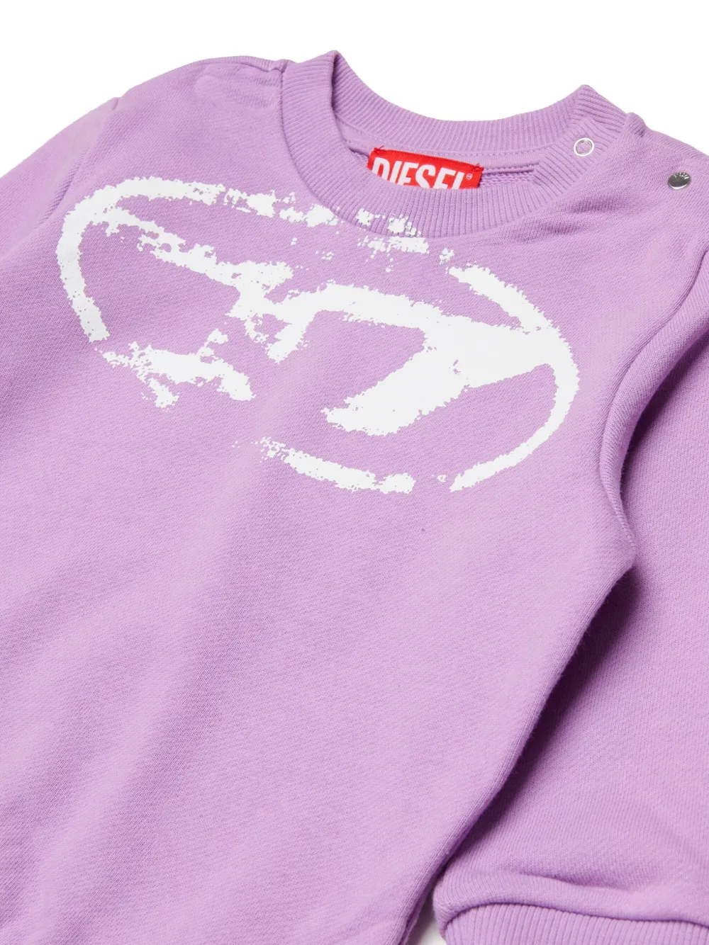 Diesel Kids Trainingspak met logo Paars
