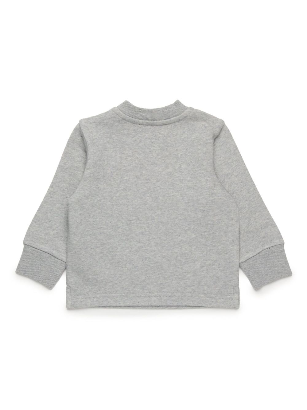 Diesel Kids Sweater met logoprint - Grijs