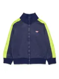 Diesel Kids Smacis zip-up jacket - Blue