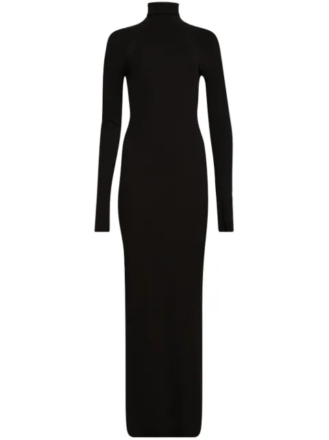 ETERNE turtleneck maxi dress