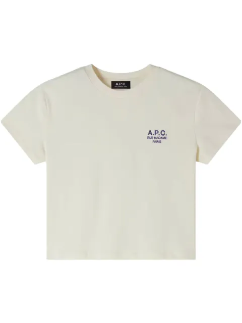 A.P.C. playera Boxy Rue Madame