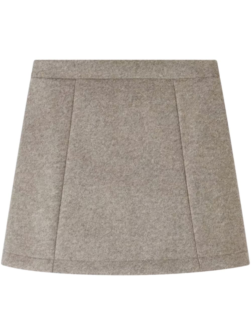 A.P.C. Julie miniskirt - Neutrals