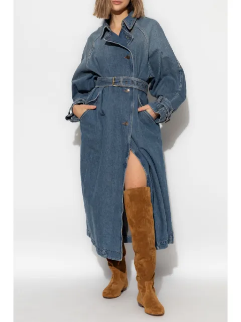 ISABEL MARANT Brekka trench coat MA0413FAC1H01I - 1