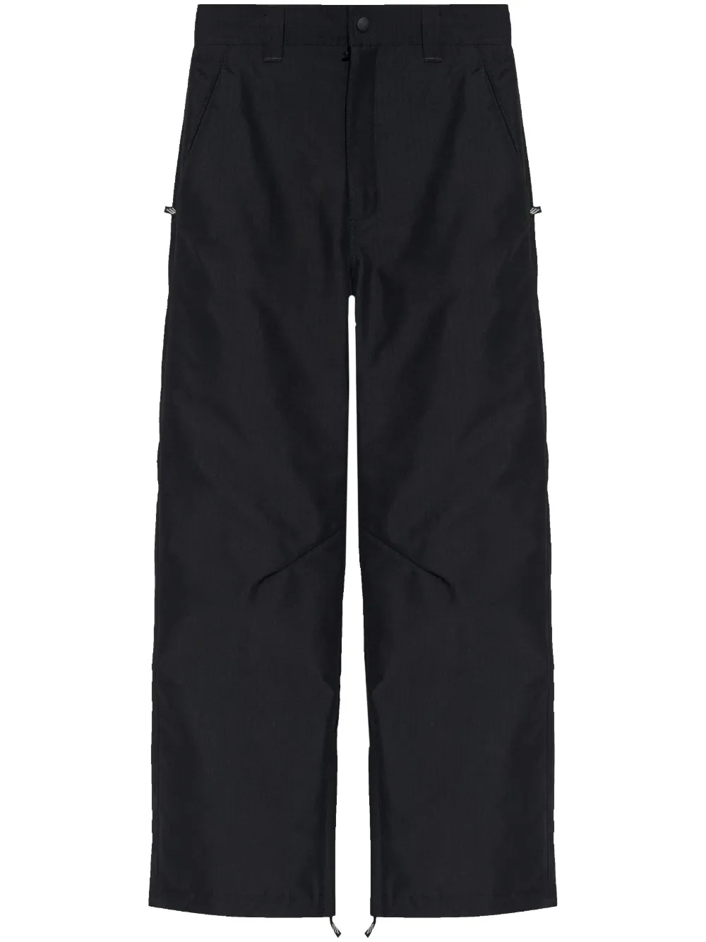 Balenciaga loog-embroidered ski trousers - Black