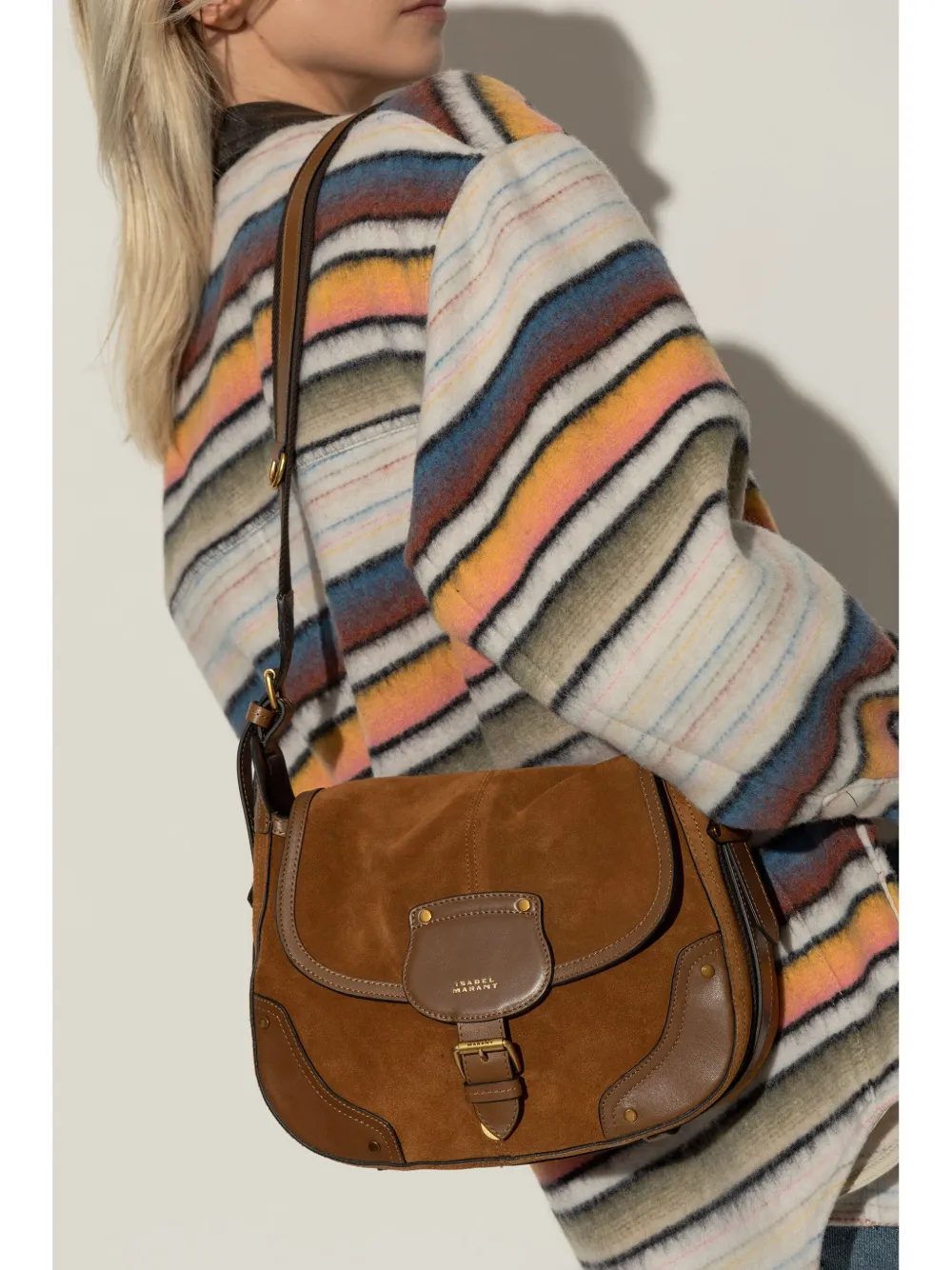 ISABEL MARANT small Sierra shoulder bag - Bruin