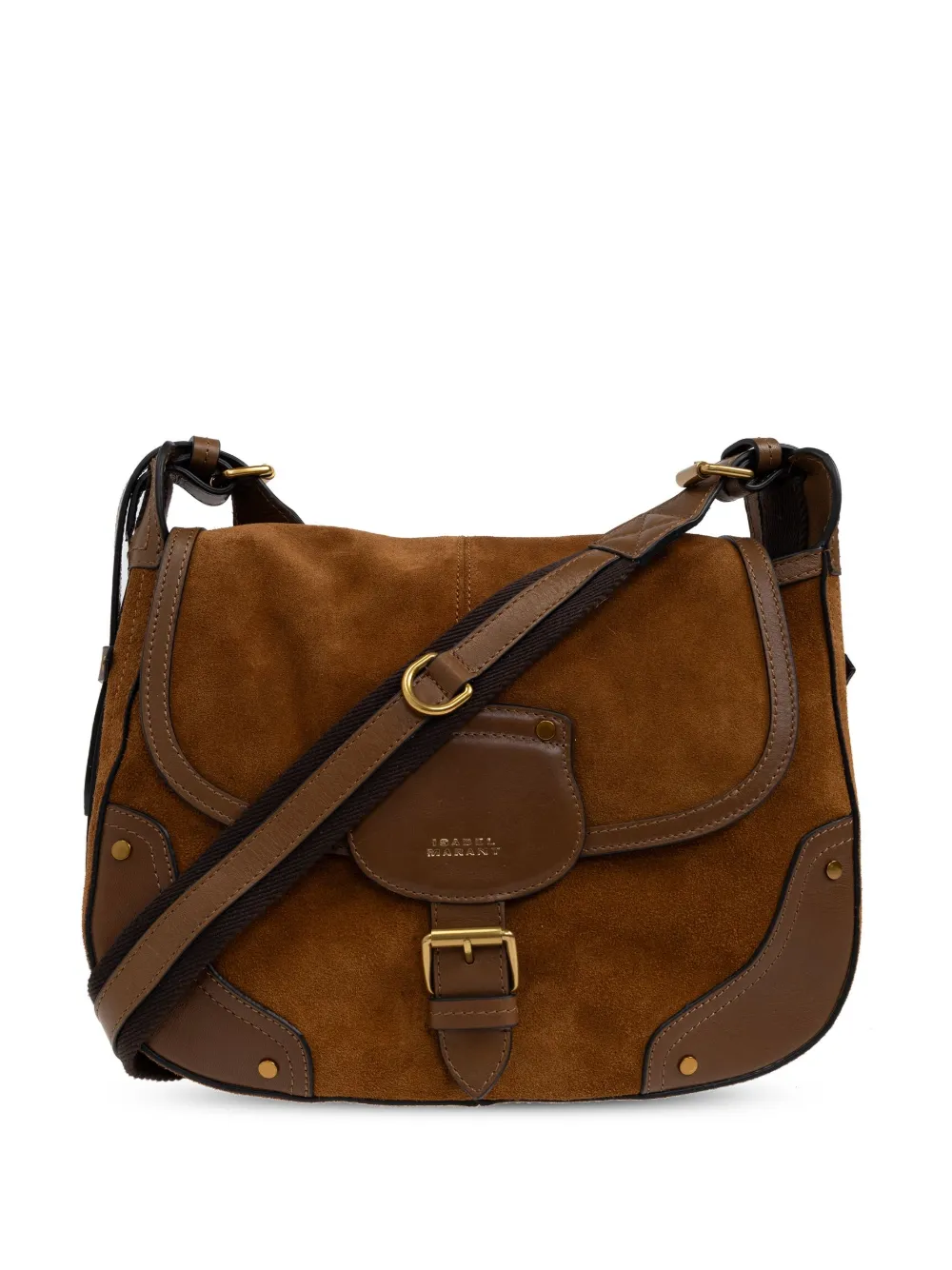 ISABEL MARANT Sierra kleine schoudertas Bruin