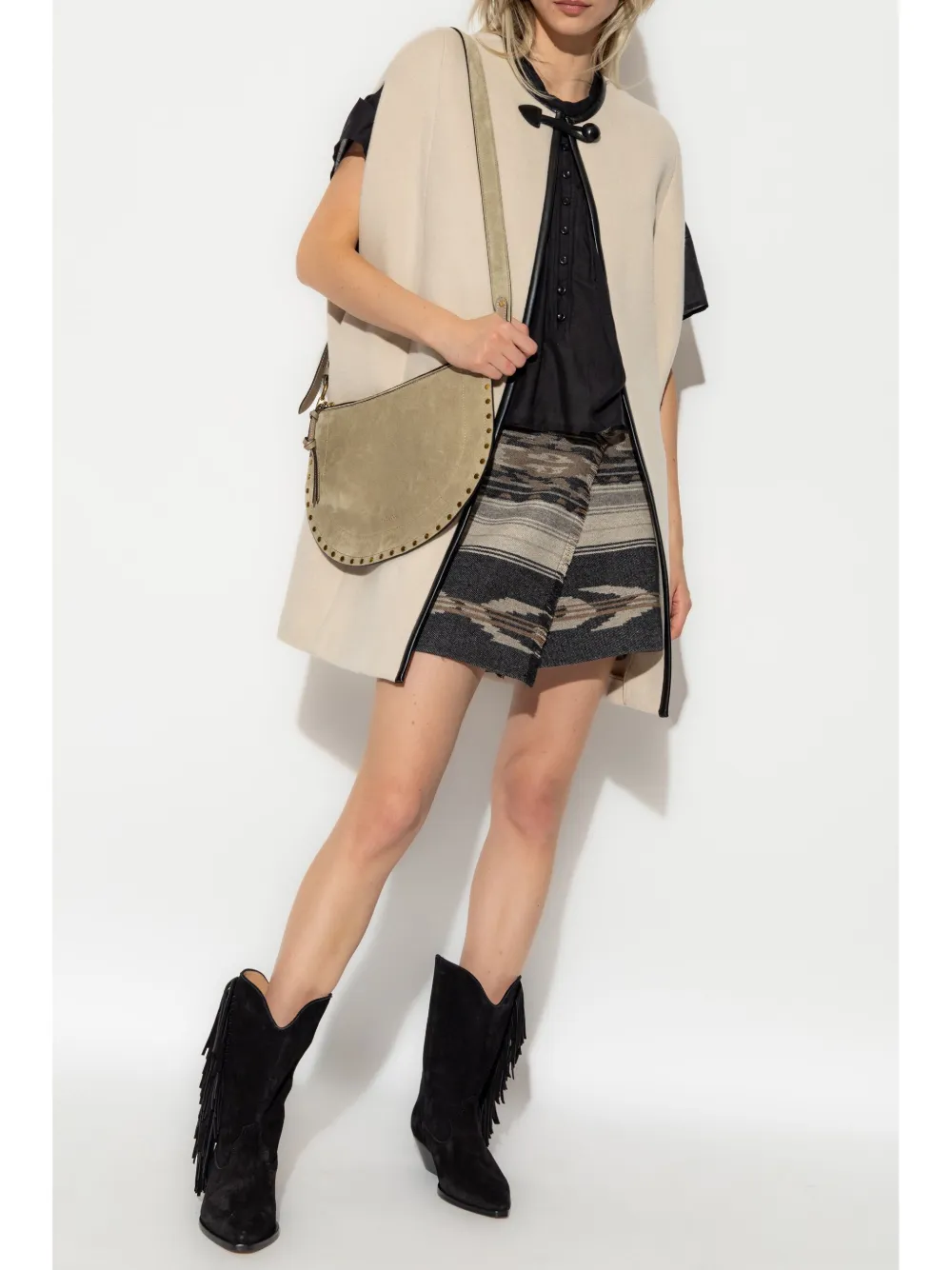 MARANT ÉTOILE Destiny blouse - Zwart